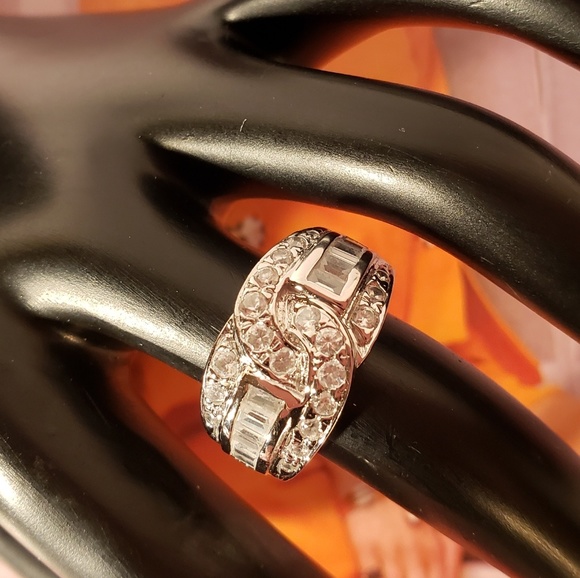 Vintage 1990s Epiphany CZ Ring - Picture 2 of 5